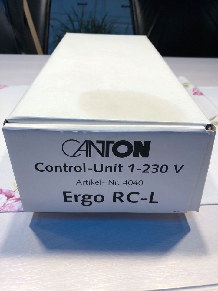 Canton Ergo RC-L inclusive. Control Unit( neu) in Erkelenz