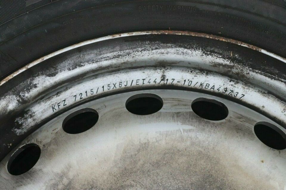 4x Winterreifen 195/65 R16 R15  Dunlop + Uniroyal auf Stahlfelge in Würselen