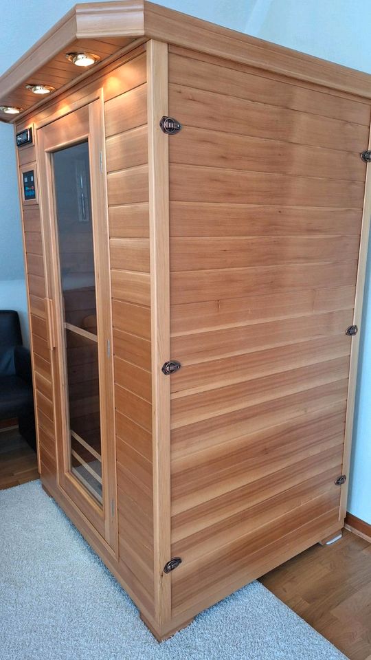 TOP!  Artsauna Oslo Flächenstrahler  2 Personen Sauna 120x100 in Rheinbach