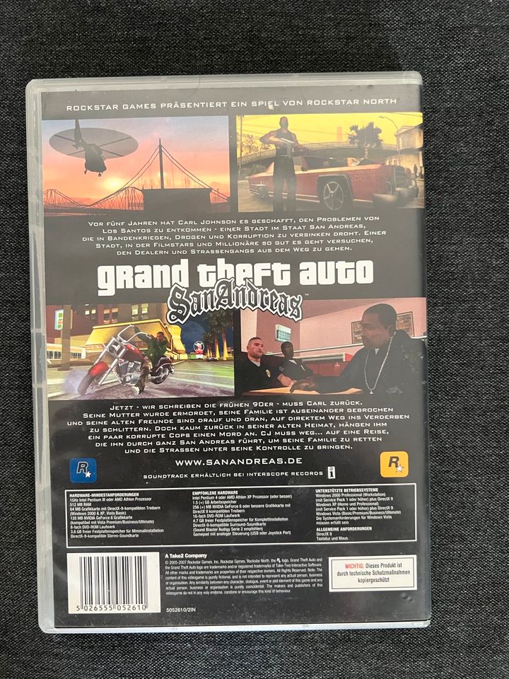 GTA San Andreas PC/DVD in Essen