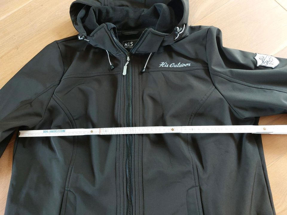 Damen Softshell-Mantel / - Jacke Gr. 50 von HIS schwarz in Ober-Ramstadt