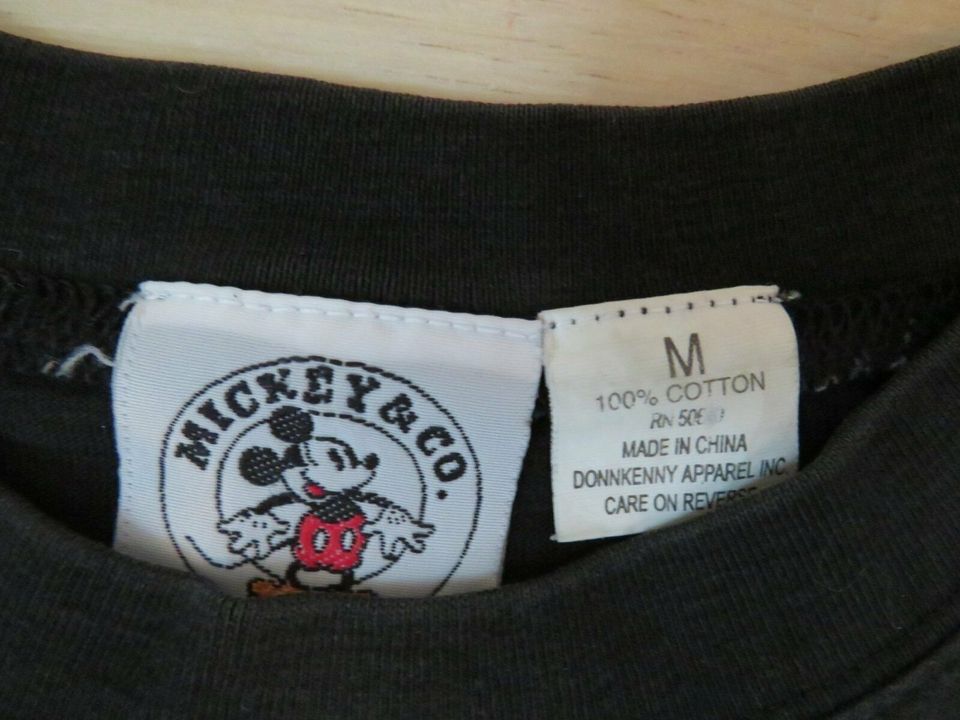 Original Disney T-Shirt Gr.M,38/40 schwarz mit Palietten+Perlen in Ludwigsburg