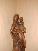 Marienstatur mit Kind aus Holz Saarland - Saarlouis Vorschau