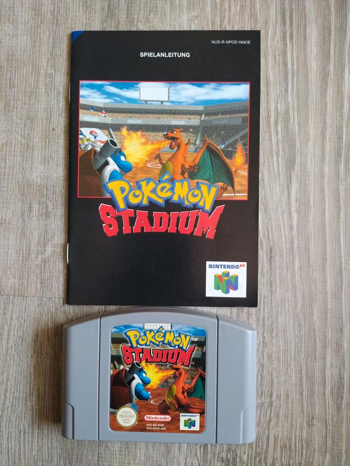 Pokemon Stadium mit Spielanleitung für Nintendo 64 in Trogen