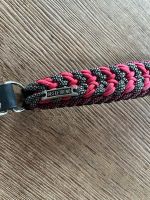 Tolles Halsband handgefertigt pink und schwarz Größe S-M Niedersachsen - Bad Zwischenahn Vorschau