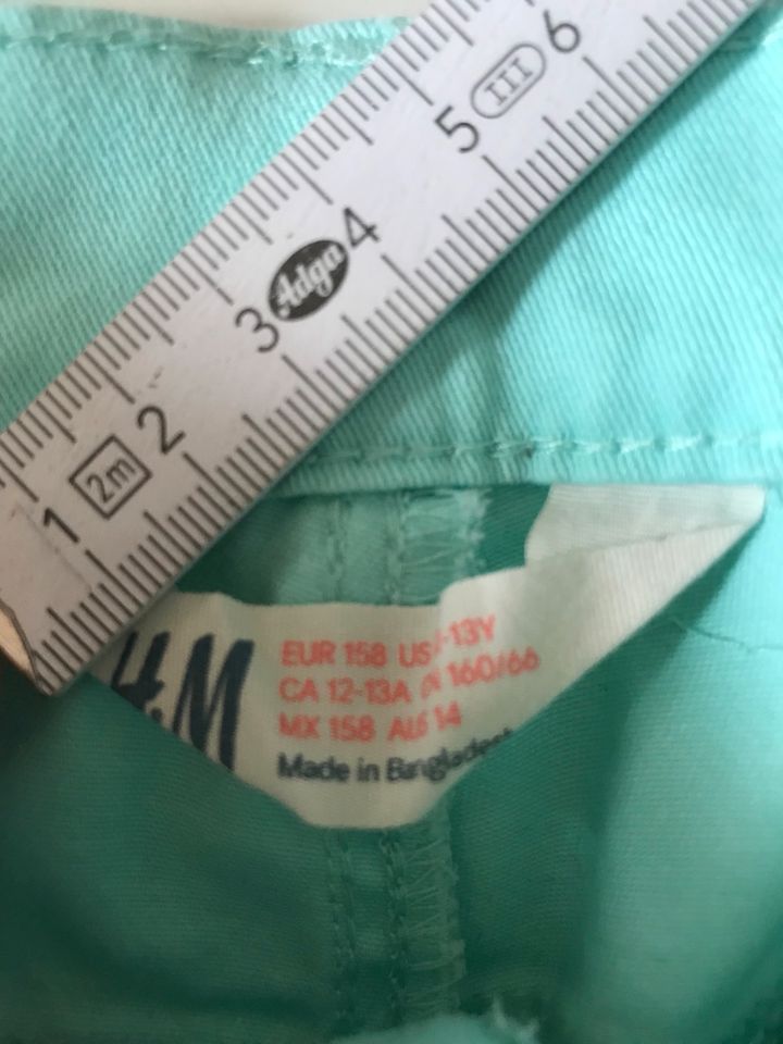 Jeans Hose mint Türkis w NEU H&M 158 12-13 Jahre in Sulzbach