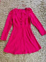 ZARA. Rotes Kleid mit schwarzen Punkten Polka Gr.S,36 Thüringen - Altenburg Vorschau