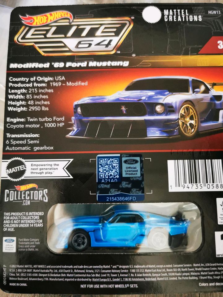 Hot Wheels Elite64 in Meißen