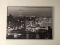 Ikea Vilshut schwarz weiss Bild Leinwand 140/100 Paris Eiffelturm Hessen - Neu-Isenburg Vorschau