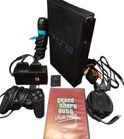 PlayStation 2 PS2 Konsole Fat Original Controller Spiel Nordrhein-Westfalen - Wesel Vorschau