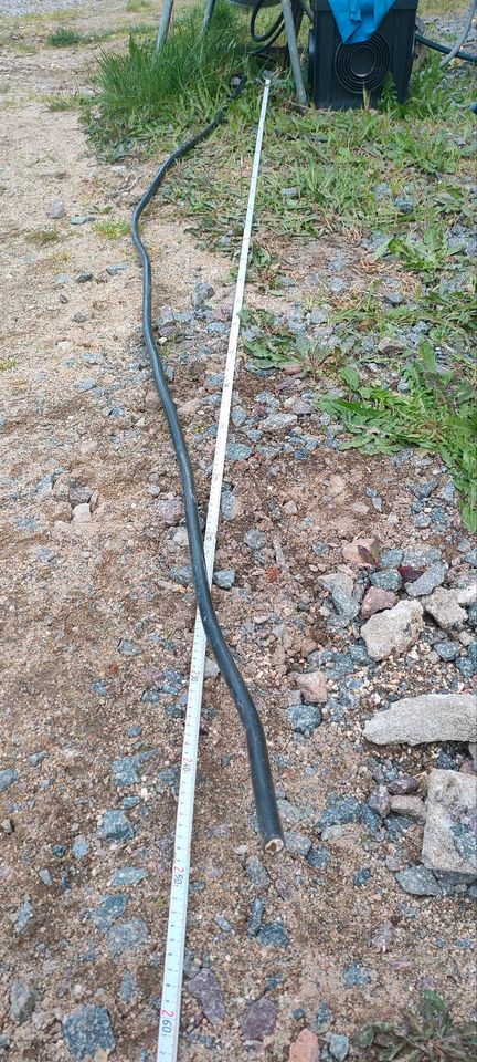 Kabel NYY 5x4 RE 2,50m Erdverlegung in Kleinkugel