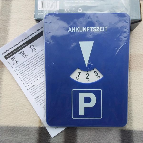 Uhr für Partykeller besondere Parkscheibe Parkuhr mit Uhrwek läuf in  Baden-Württemberg - Laudenbach