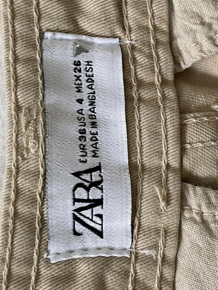 ZARA Cargohose beige Hose Jeans H&M Gr.36 Kaum getragen! in Reutlingen