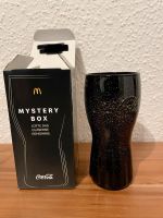 Mystery Glas McDonalds Coca Cola Glas  Schwarz u. Gold Glitzer Niedersachsen - Fredenbeck Vorschau