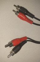 4 x Cinch Kabel Stecker auf Stecker Bayern - Abensberg Vorschau