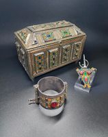 Vintage Berber Kabyle Set Armreif / Fibel / Box / Schmuck Silber Leverkusen - Alkenrath Vorschau