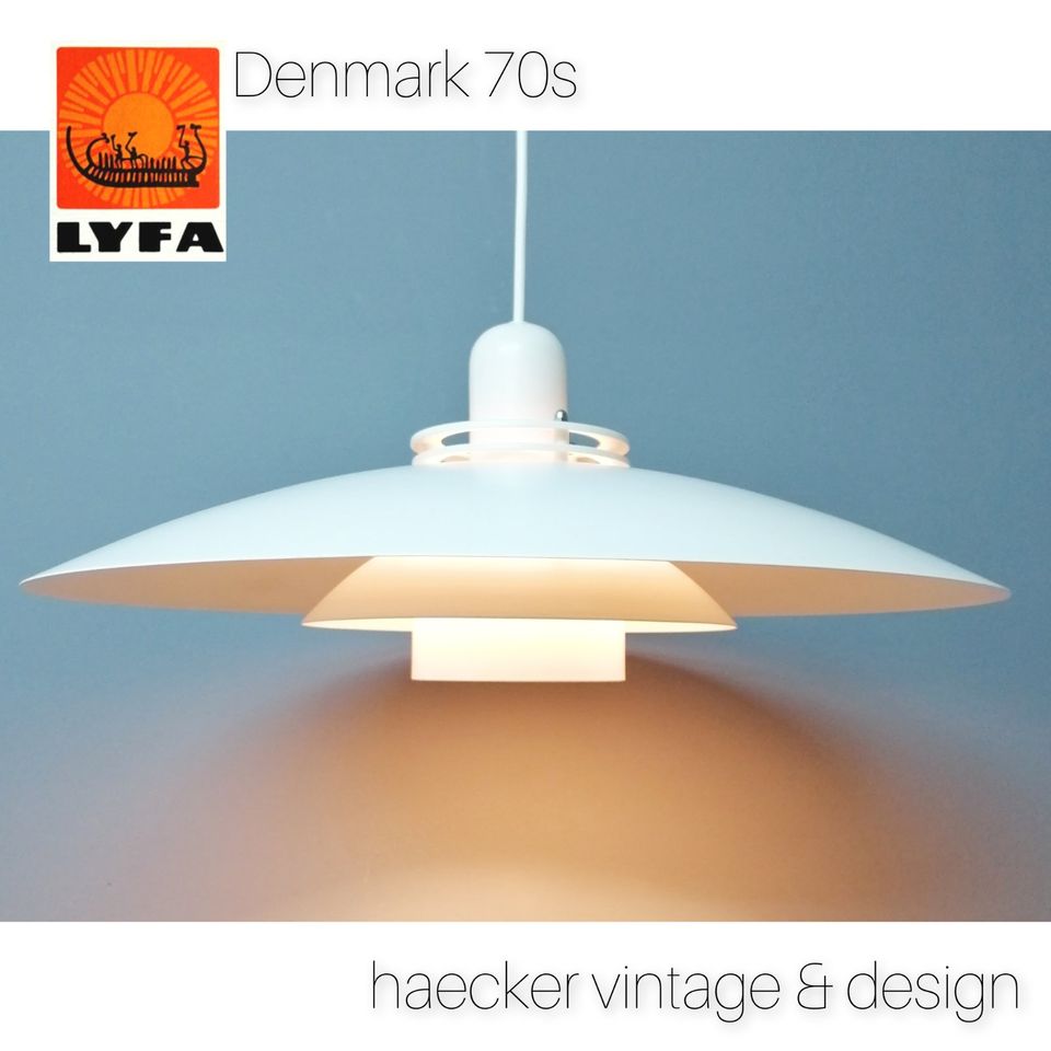 Lampe Dänemark danish design zu retro poulsen fog&morup lyfa 80er in München