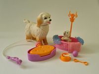 Mattel Barbie Set Hunde Welpe Waschsalon Hundesalon Hundebaby-Bad Hessen - Heringen (Werra) Vorschau