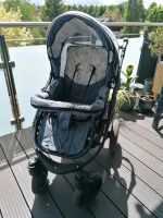 Naturkind Kinderwagen varius pro blau mit Babyschale Hessen - Fulda Vorschau