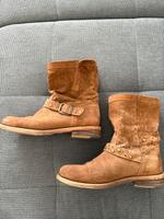 Felmini Stiefel Stiefelette braun Stone Größe 38 Wildleder echt Kreis Pinneberg - Schenefeld Vorschau