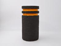 Vintage Keramik-Vase VEB Haldensleben DDR 70er Jahre braun/orange Berlin - Steglitz Vorschau