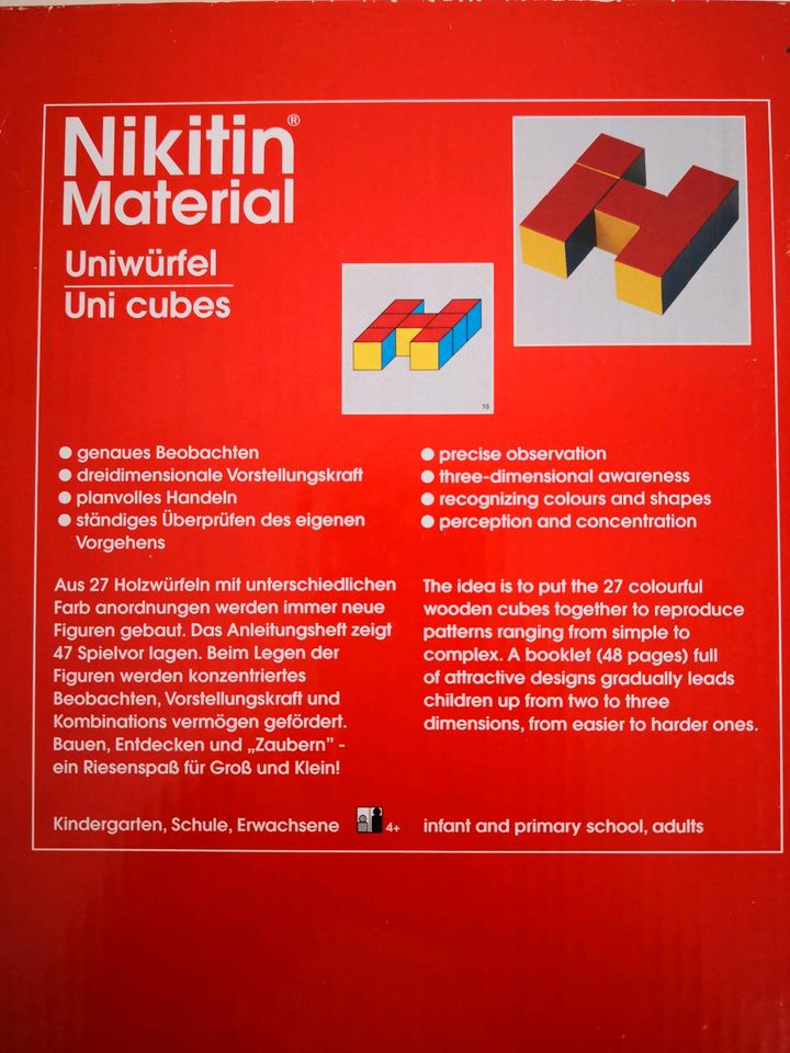 Nikitin Material Würfel in Hamburg