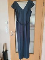 comma Jumpsuit Gr 42 blau V-Ausschnitt gratis Versand Nordrhein-Westfalen - Rietberg Vorschau