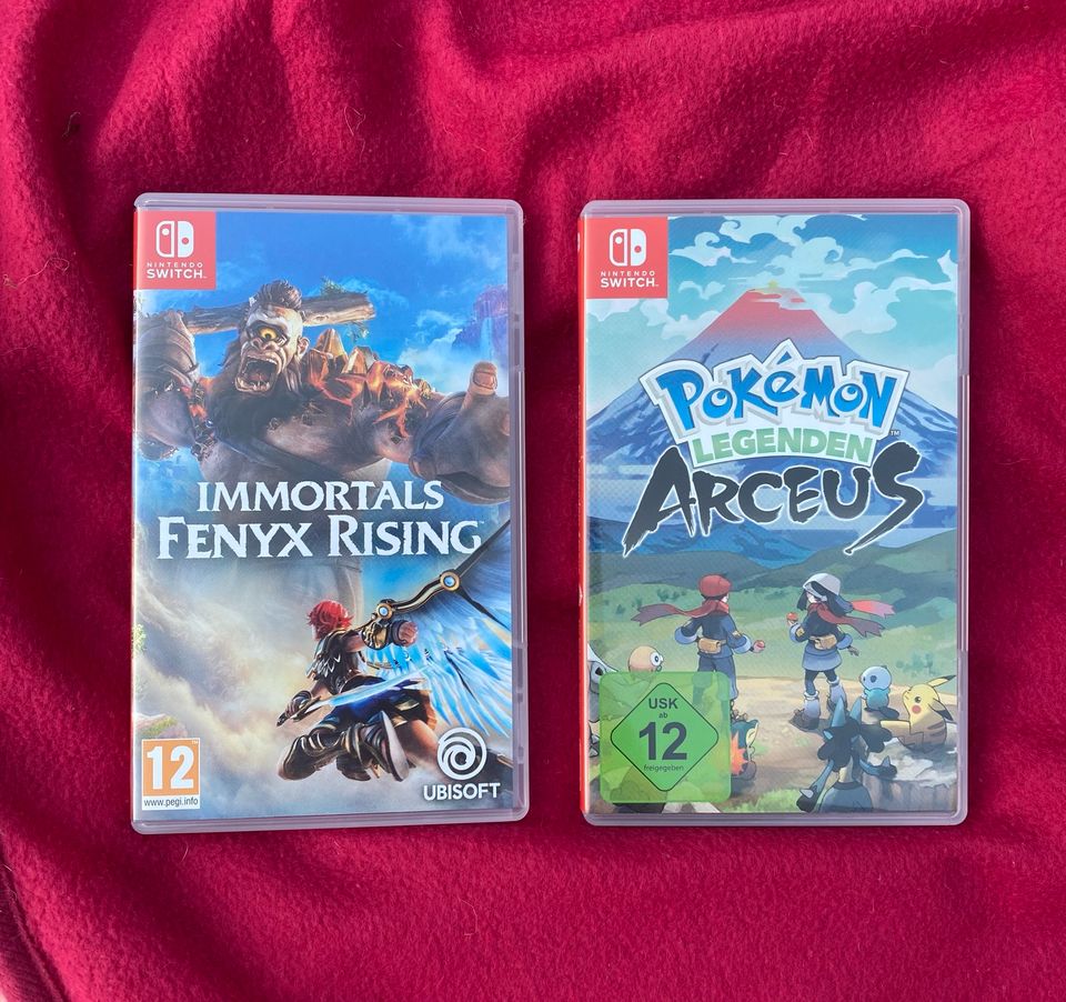 Switch Spiele | Pokémon Legenden Arceus | Immortals Fenyx Rising in Zeven