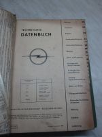 OPEL Technisches Datenbuch 1968 KTA-1005 Bayern - Warngau Vorschau