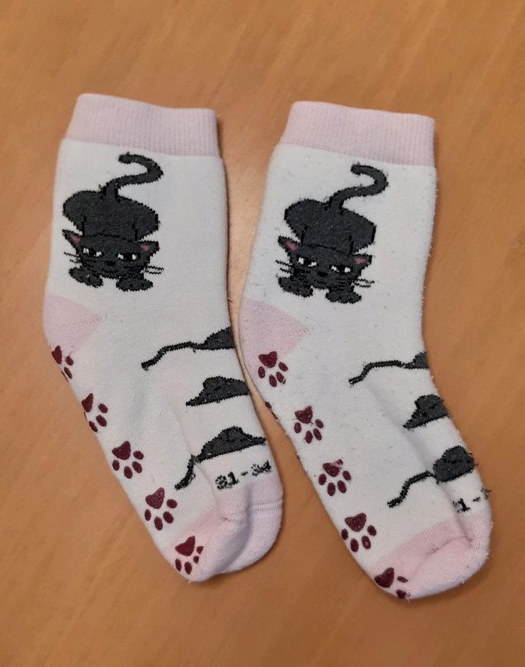 Tolle warme Stoppersocken Katze/Mäuse Gr. 28-30 in Heilbronn