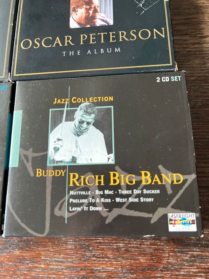 5 CD Alben Jazz Collection, je 2 CDs in Esslingen