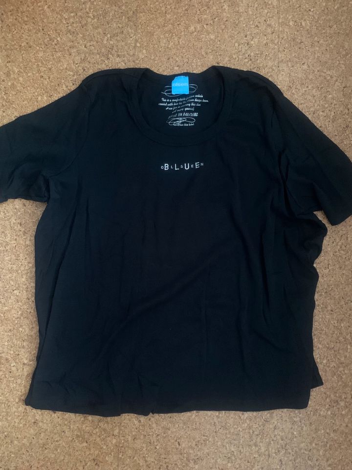 T-Shirt , schwarz, 52, Olsen in Hanau