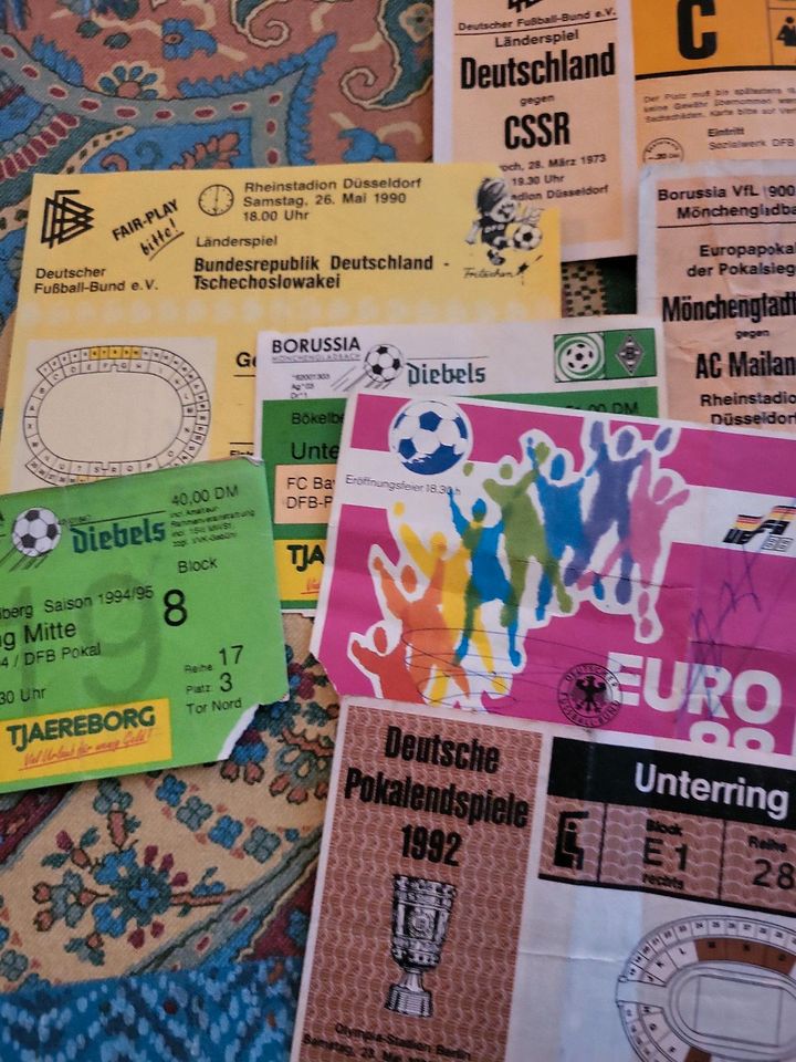Borussia  MG  alte  Eintrittskarten ca.160 Stück in Kaarst