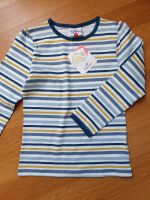 maritimes Longsleeve von Topolino mit Glitzerstreifen Gr. 116 Dortmund - Brackel Vorschau