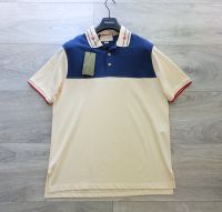 Gucci Polo Shirt M poloshirt beige navy blau made in italy Bayern - Freilassing Vorschau