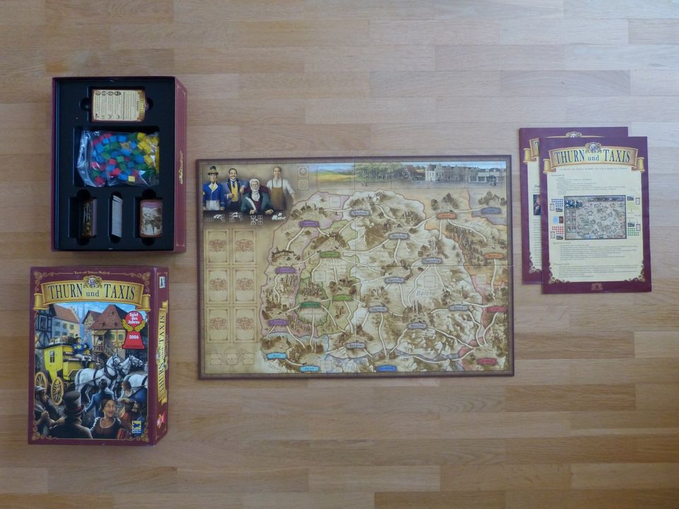 Spiel: Thurn und Taxis – Hans im Glück – Spiel des Jahres 2006 in Jugenheim in Rheinhessen