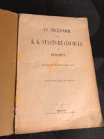 IV. PROGRAMM d. STAATS-REALSCHULE in TESCHEN, Schulj.1876/77 Berlin - Spandau Vorschau