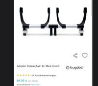 Bugaboo Donkey Twin 3 Maxi Cosi Adapter TOP Düsseldorf - Hellerhof Vorschau