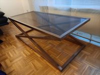 Tisch | Couchtisch | Sofatisch | bronze | glas | 39x39x47 Bochum - Bochum-Südwest Vorschau