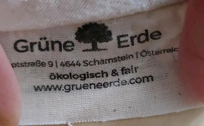 Neu! GRÜNE ERDE Baby Fußsack Schlafsack Strampelsack Baumwolle in Reinfeld