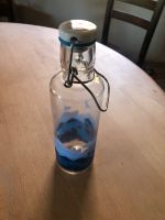 Soul bottles Öko Trinkflasche 0,6l Glas blaues Dreiecksmuster Dresden - Gompitz Vorschau