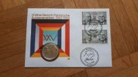 Numisbrief 25 Jahre Deutsch-französische Zusammenarbeit 1988 Rheinland-Pfalz - Weisenheim am Sand Vorschau