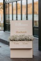 Willkommensschild Hochzeit Aufsteller Blumenkasten Welcome Sign Nordrhein-Westfalen - Herne Vorschau