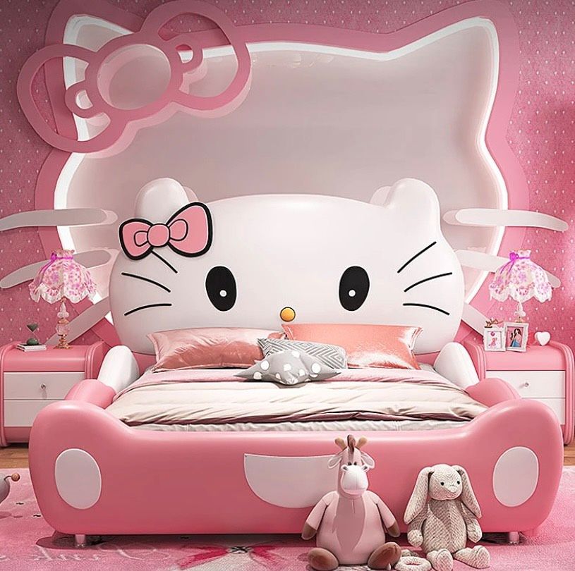 Hello Kitty - Kinderbett mit Lattenrost NEU in Hamburg