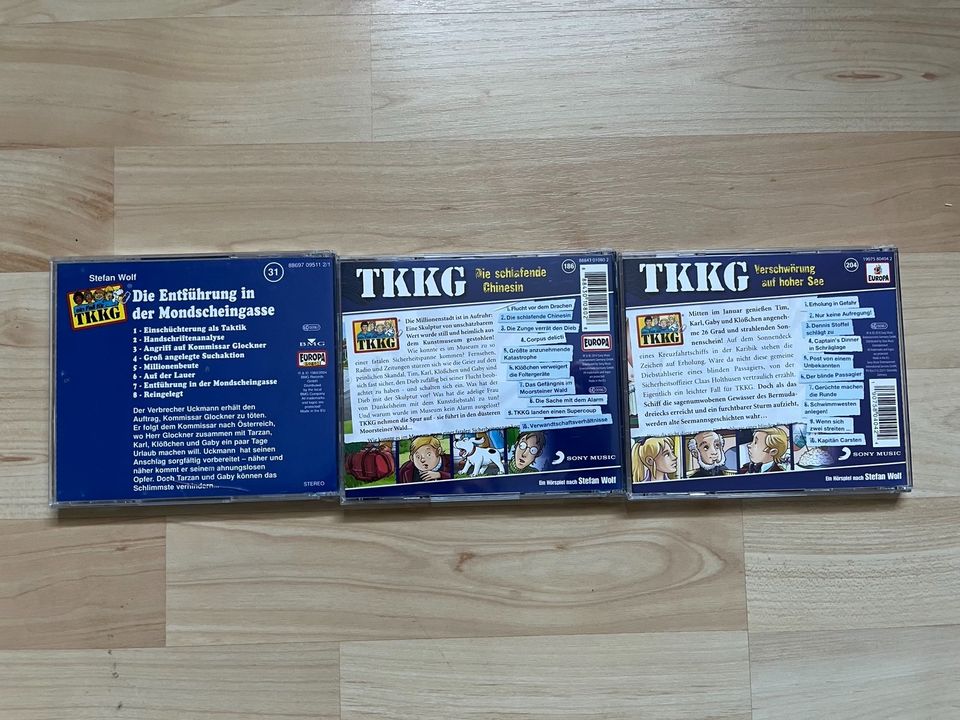 3 TKKG CD‘s in Hemer