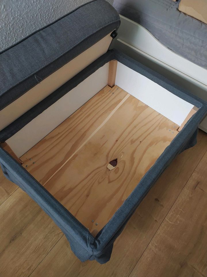 Hocker Box Ikea dunkelgrau in Pfinztal