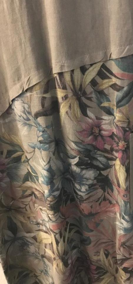 KLEID-100 % LEINEN-EXTRAVAGANTER SCHNITT-XXL/XXXL-NEUWERTIG in Frankfurt am Main