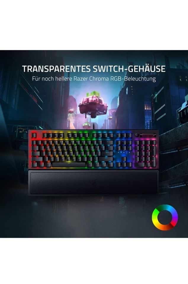 Razer BlackWidow V3 Mechanical Gaming Keyboard, Green Switches in Bergkamen