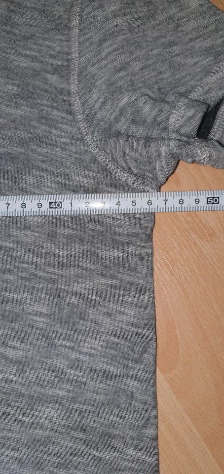 ESPRIT edc T-Shirt S Kurzarm Shirt Grau Aufdruck Herren in Essen