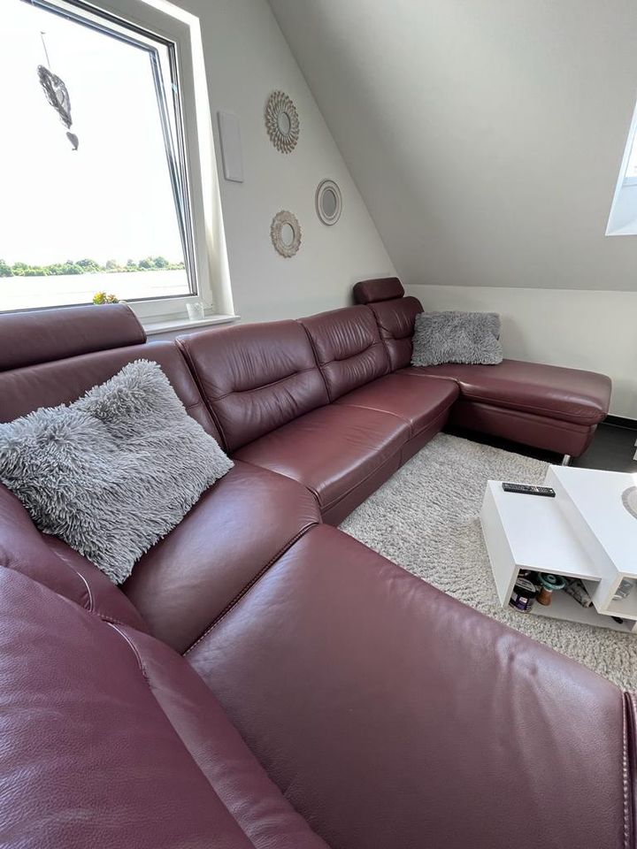 Hukla Sofa echt Leder in Zülpich